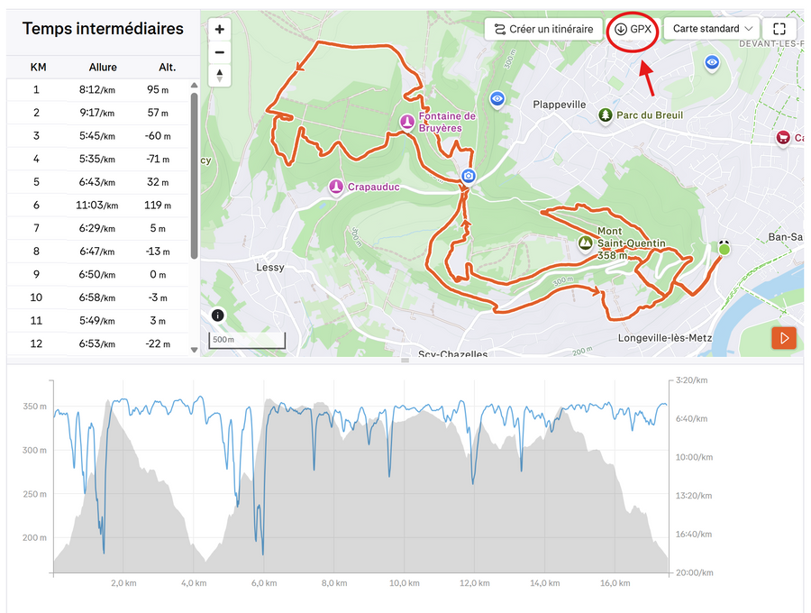 Comment exporter son tracé GPX depuis Strava, Garmin, Komoot et Suunto ?