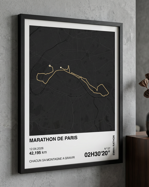 Affiche Trail Personnalisée