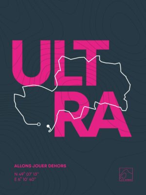 Affiche Ultra Trail Running